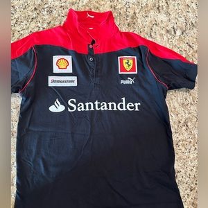 Genuine Puma Brand Ferrari Formula 1 team shirt